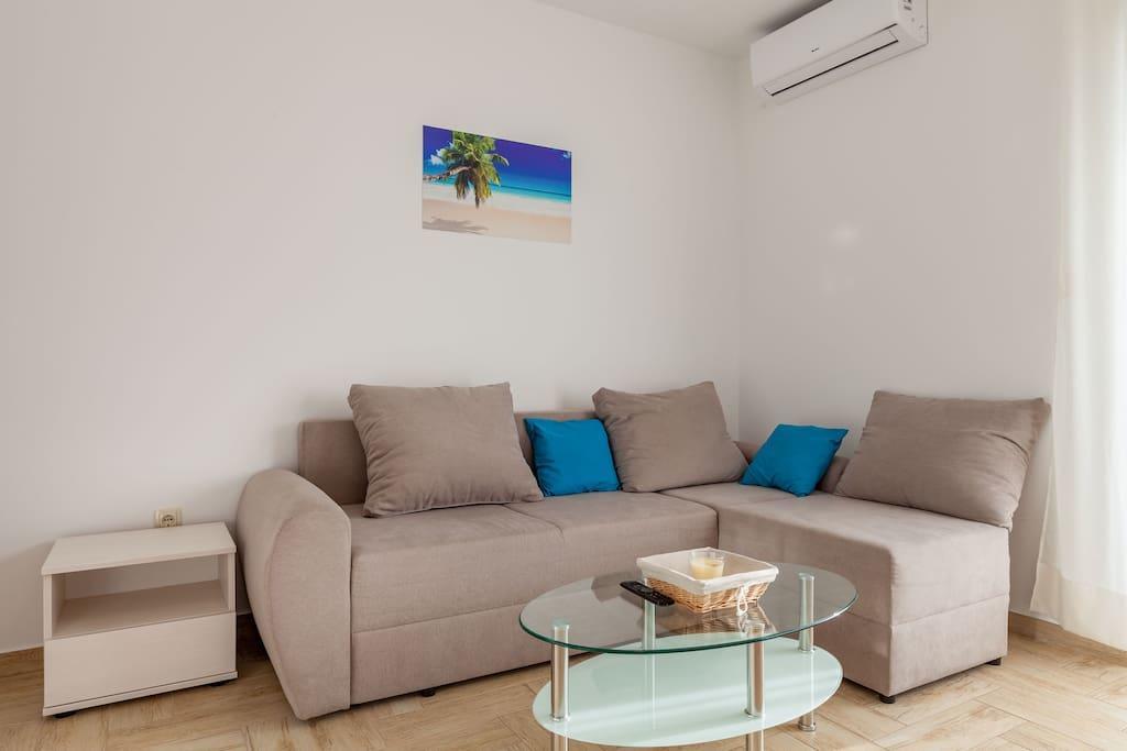 Apartmani Sanja Suta Podstrana Exteriör bild