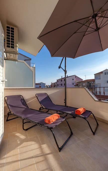 Apartmani Sanja Suta Podstrana Exteriör bild
