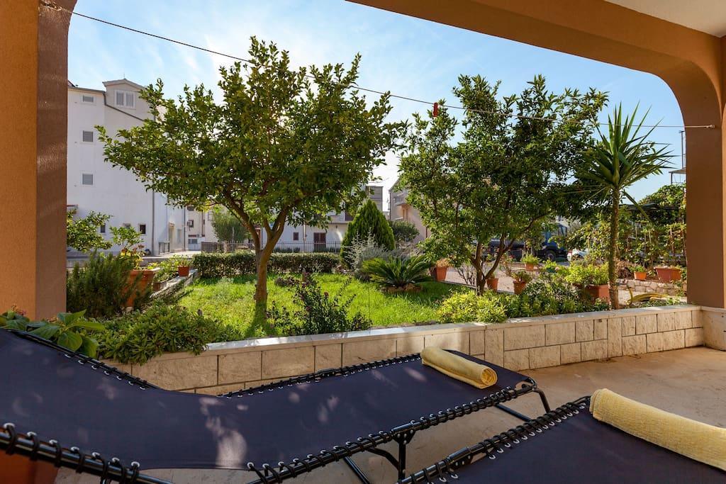 Apartmani Sanja Suta Podstrana Exteriör bild